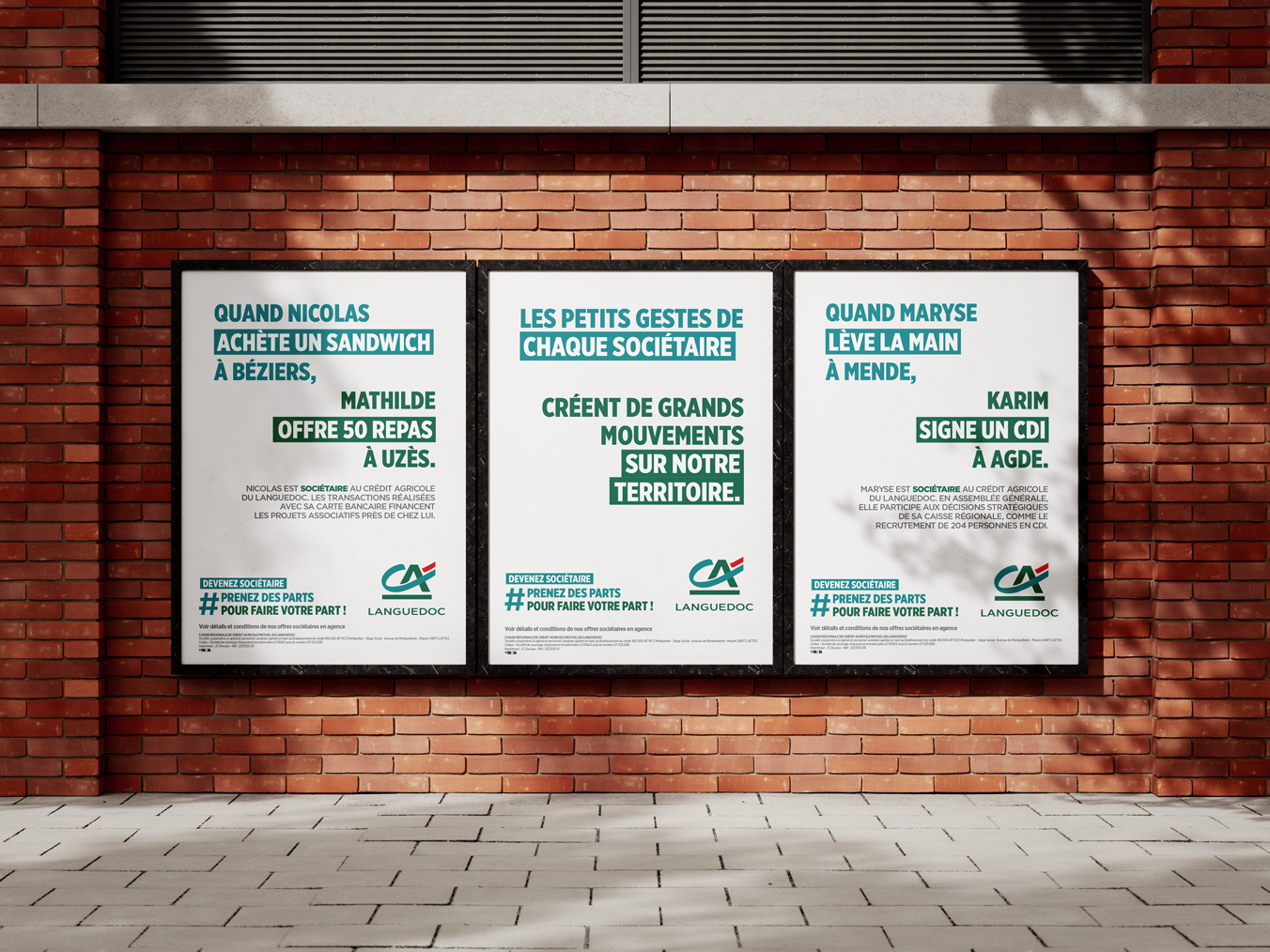 campagne afficahage credit agricole